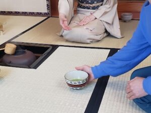 お茶のいただき方